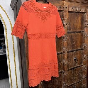 Anthropologie Aryessa Canelle Eyelet Tunic Dress – Size Small